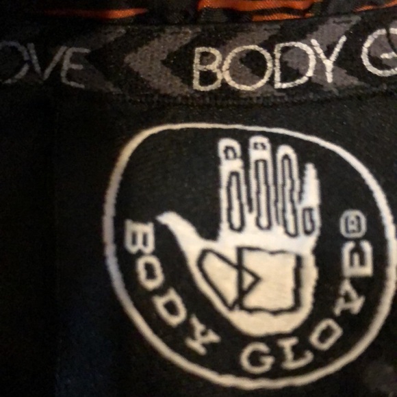 Body Glove boys hooded gray and orange puffer jacket orange zippers Size 5 - Picture 2 of 11